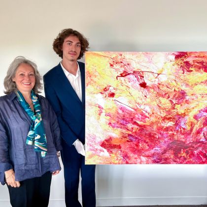 SKEMA student gifts the school 'Terre Dévotion' - a masterpiece from his family's art studio