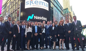 MSc Financial Markets student on Wall Street, NYC