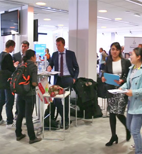 On-campus careers event