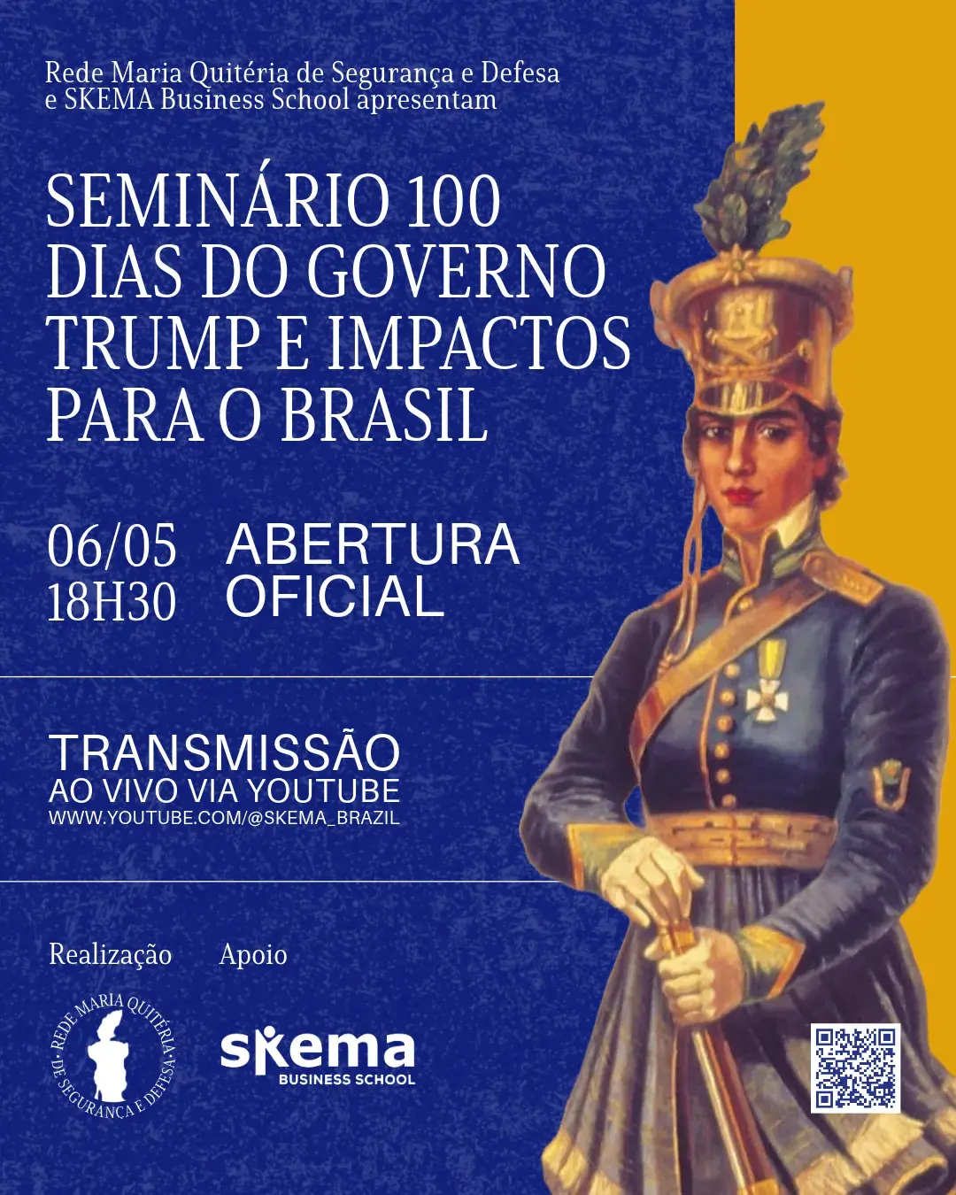 Seminário: 100 Dias de Governo Trump e Impactos para o Brasil