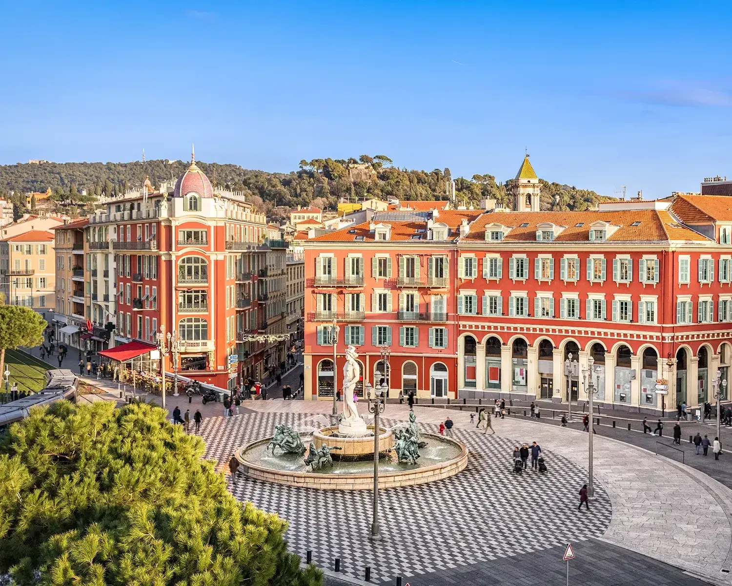 Nice fontaine du soleil