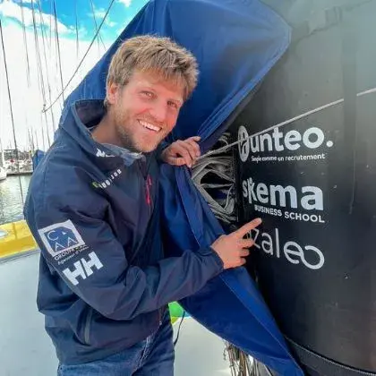 Benjamin Ferré, alumnus de SKEMA prendra le départ du prochain Vendée Globe