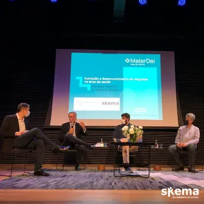 Aula inaugural de curso da SKEMA Brasil em parceria com a Faculdade Ciências Médicas de Minas Gerais 