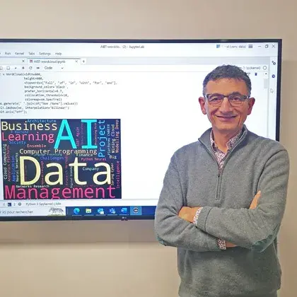 Our MSc in AI has a new director of studies: Francis Wolinski