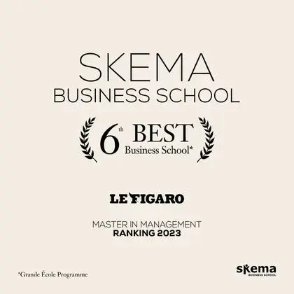 SKEMA ranks 6th in Le Figaro’s 2023 ranking of best business schools