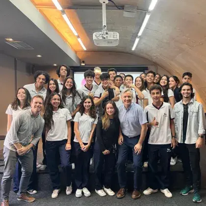 SKEMA Brasil recebe turma do Colégio Santo Agostinho