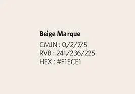 Beige Marque