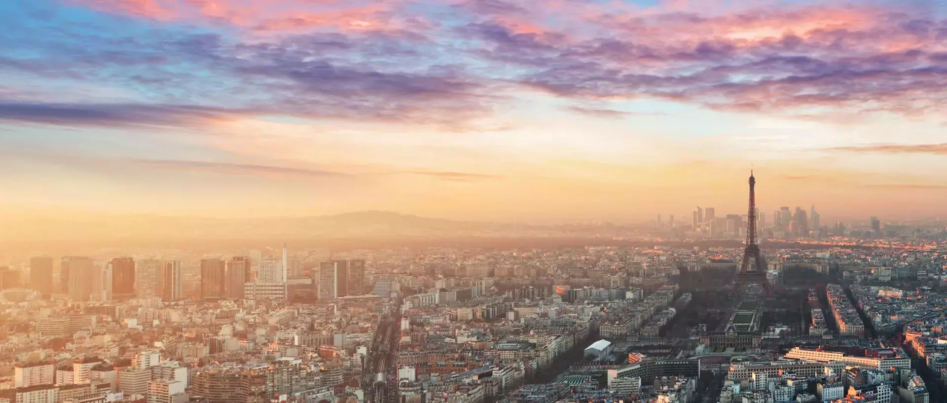 Top view of Paris